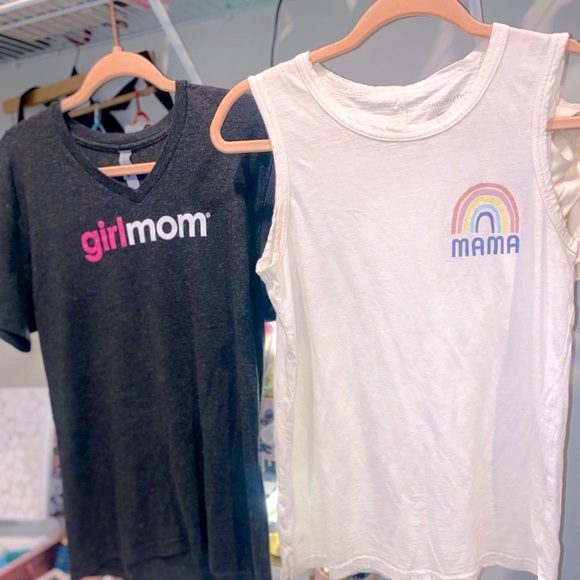 Girl Mom Shirt & Mama Muscle tee - Picture 11 of 12